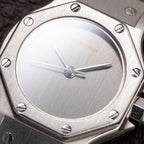 Cartier Santos Octagonal Automatic Ghost Slate Dial Ref. 0906 from 1980s