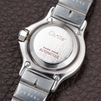 Cartier Santos Octagonal Automatic Ghost Slate Dial Ref. 0906 from 1980s