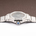 Cartier Santos Octagonal Automatic Ghost Slate Dial Ref. 0906 from 1980s