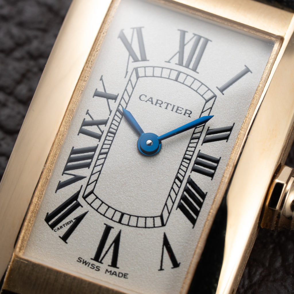Cartier Tank Américaine PM 18K Yellow Gold Cartier Service 2026 Ref. 1710