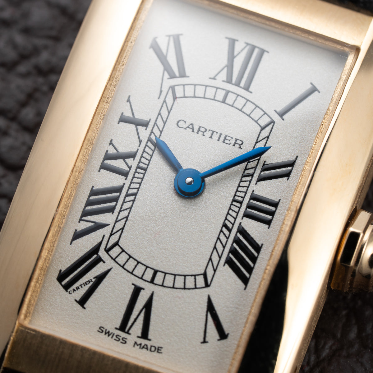 Cartier Tank Américaine PM 18K Yellow Gold Cartier Service 2026 Ref. 1710