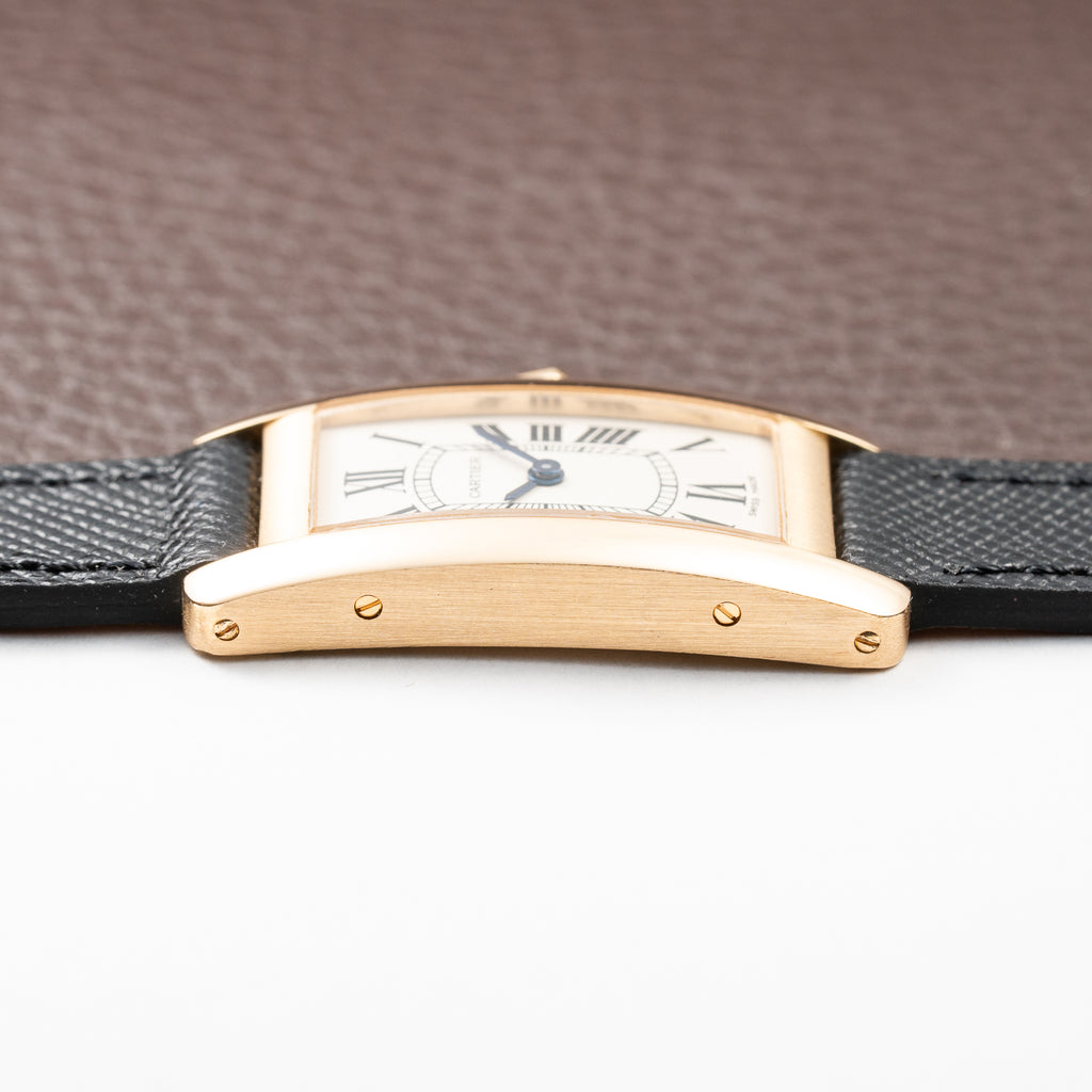 Cartier Tank Américaine PM 18K Yellow Gold Cartier Service 2026 Ref. 1710