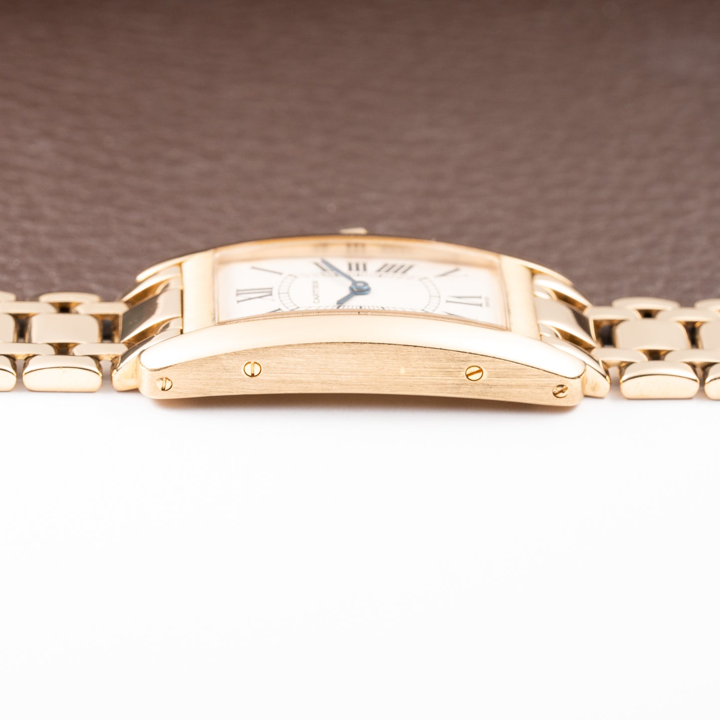 Cartier Tank Américaine 18K Yellow Gold PM Cartier Serviced 2026 Ref 1711