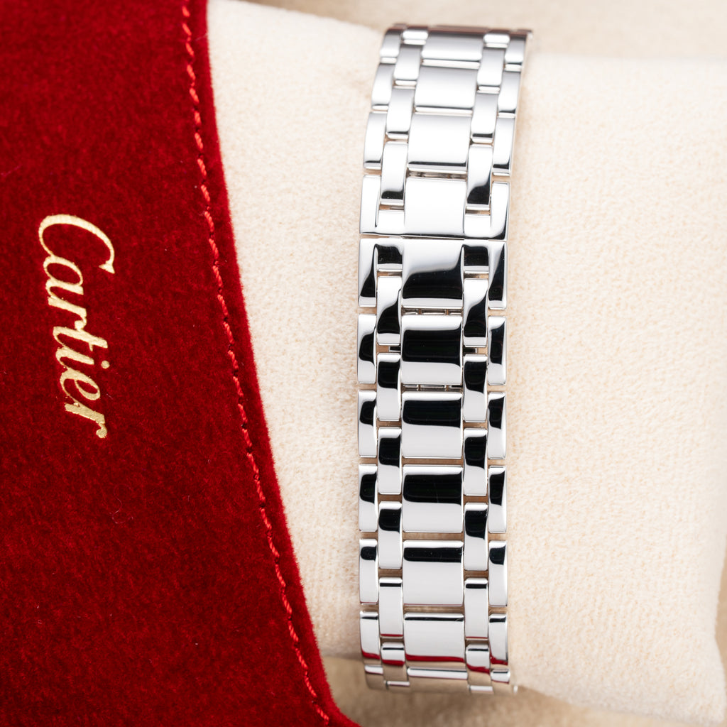 Cartier Tank Américaine Factory Diamond 18K White Gold Automatic Ref. 1726 Cartier Service 2026