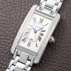 Cartier Tank Américaine Factory Diamond 18K White Gold Automatic Ref. 1726 Cartier Service 2026