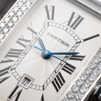 Cartier Tank Américaine Factory Diamond 18K White Gold Automatic Ref. 1726 Cartier Service 2026