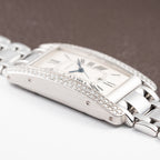 Cartier Tank Américaine Factory Diamond 18K White Gold Automatic Ref. 1726 Cartier Service 2026