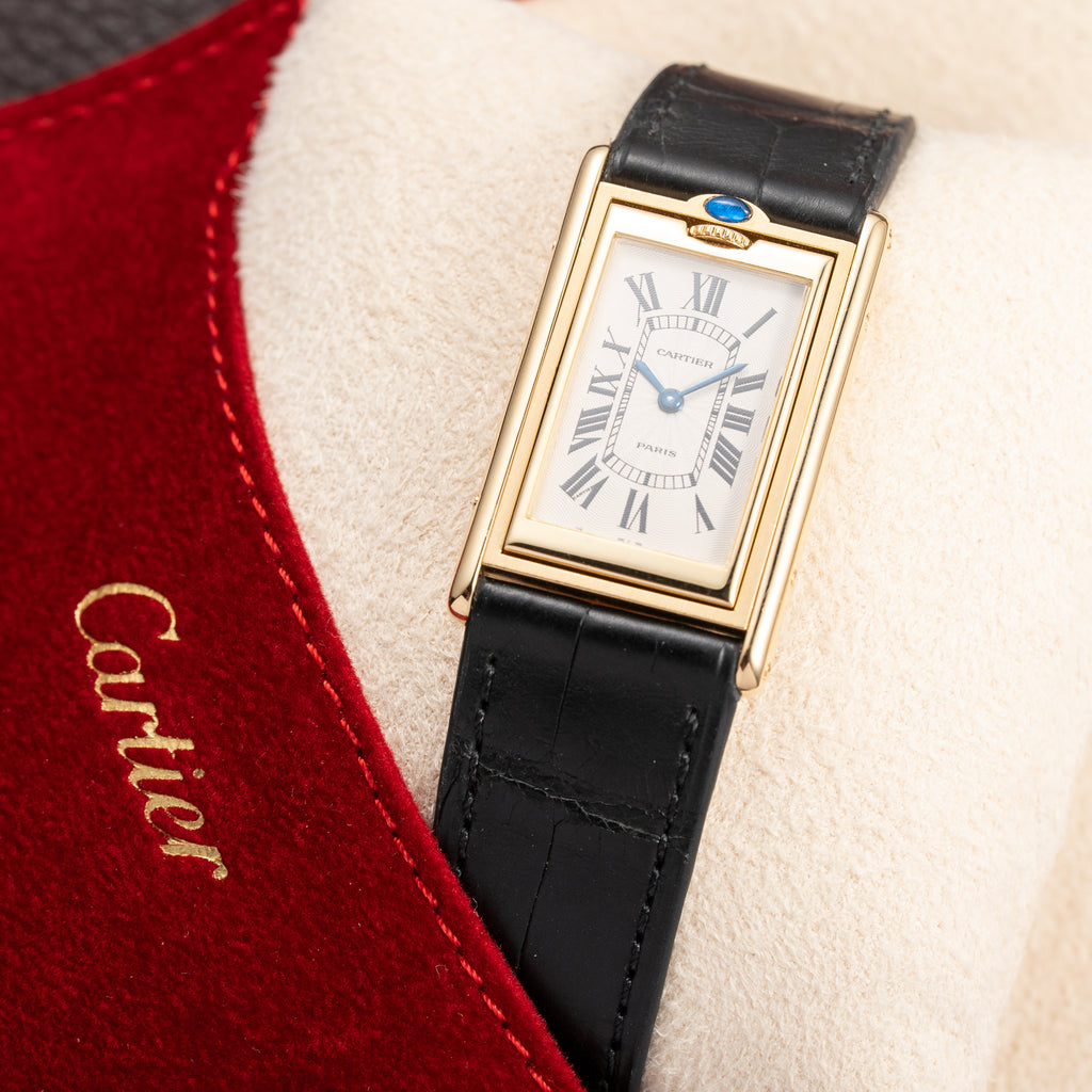 Cartier Tank Basculante 'Paris' Limited Edition 1991 "Made in France" 18K Yellow Gold Cartier Serviced 2026