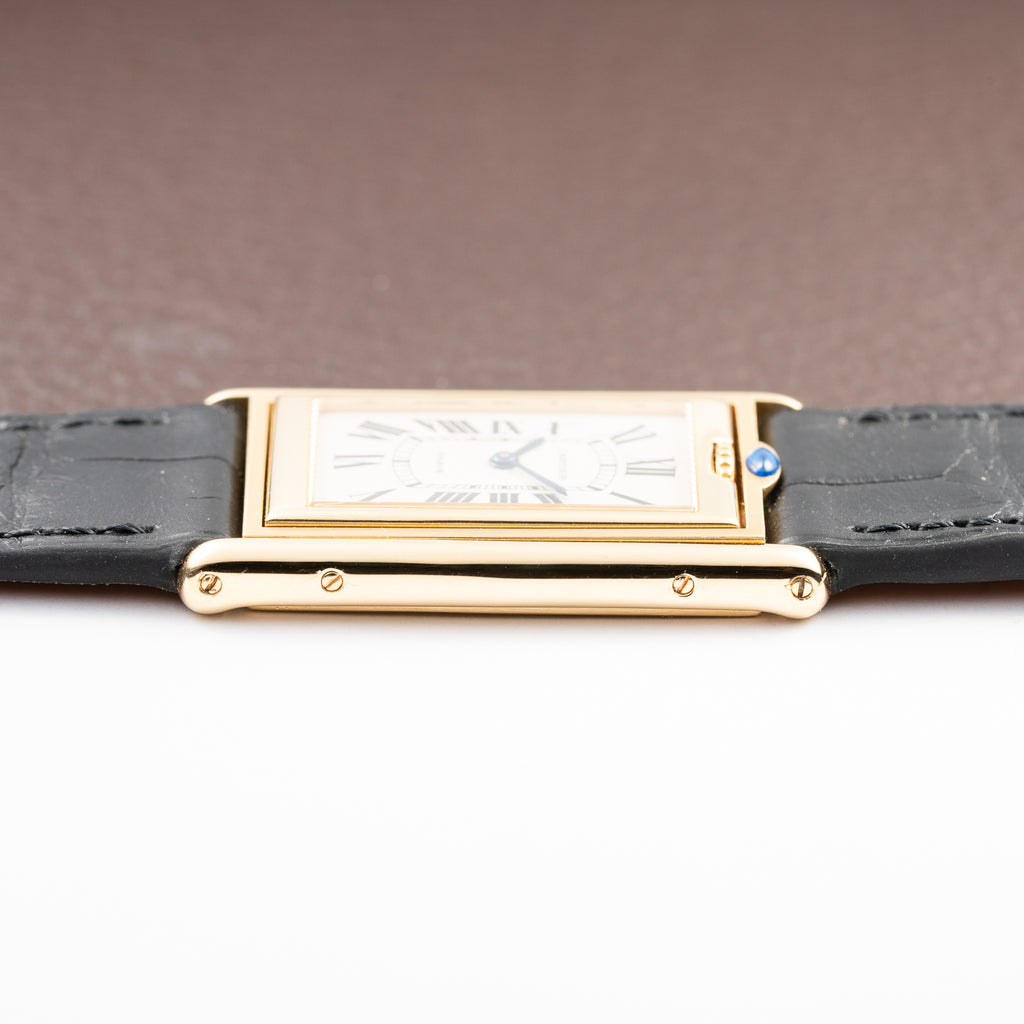 Cartier Tank Basculante 'Paris' Limited Edition 1991 "Made in France" 18K Yellow Gold Cartier Serviced 2026