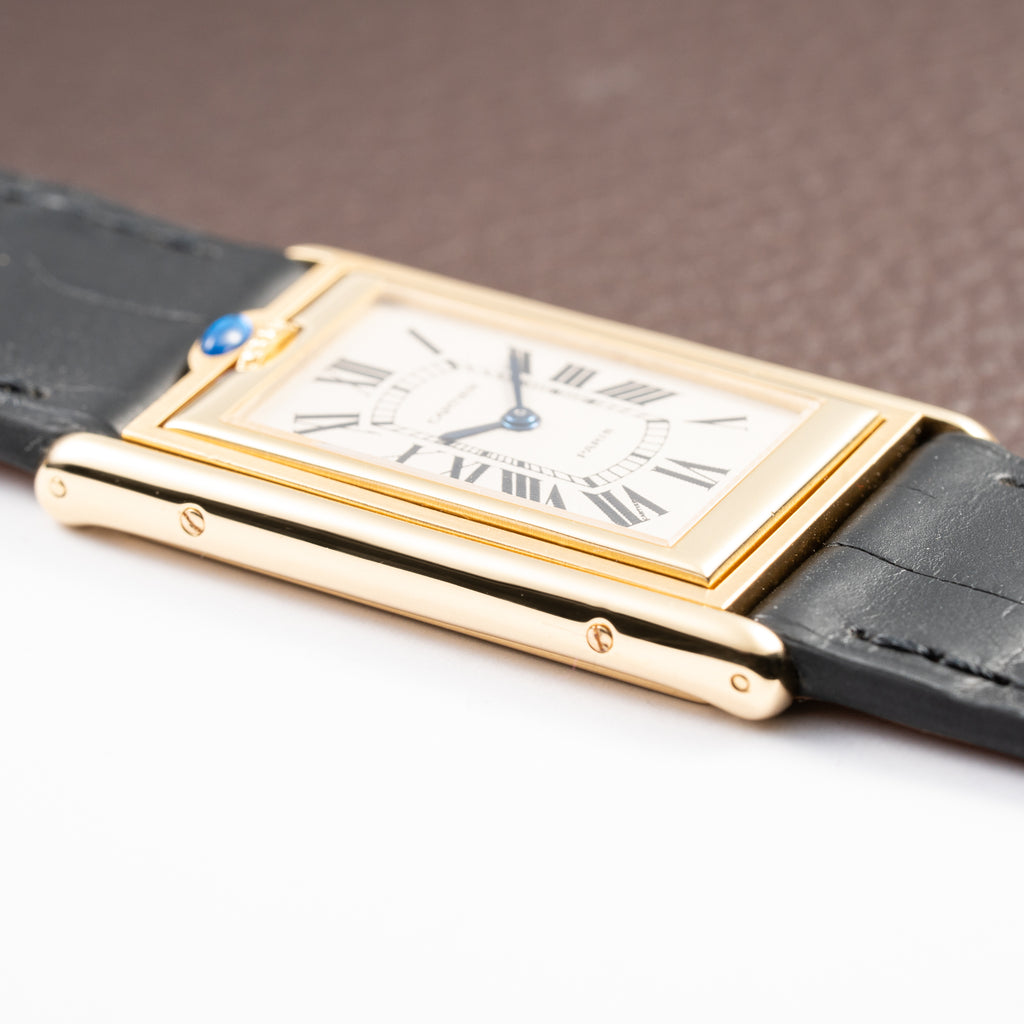 Cartier Tank Basculante 'Paris' Limited Edition 1991 "Made in France" 18K Yellow Gold Cartier Serviced 2026