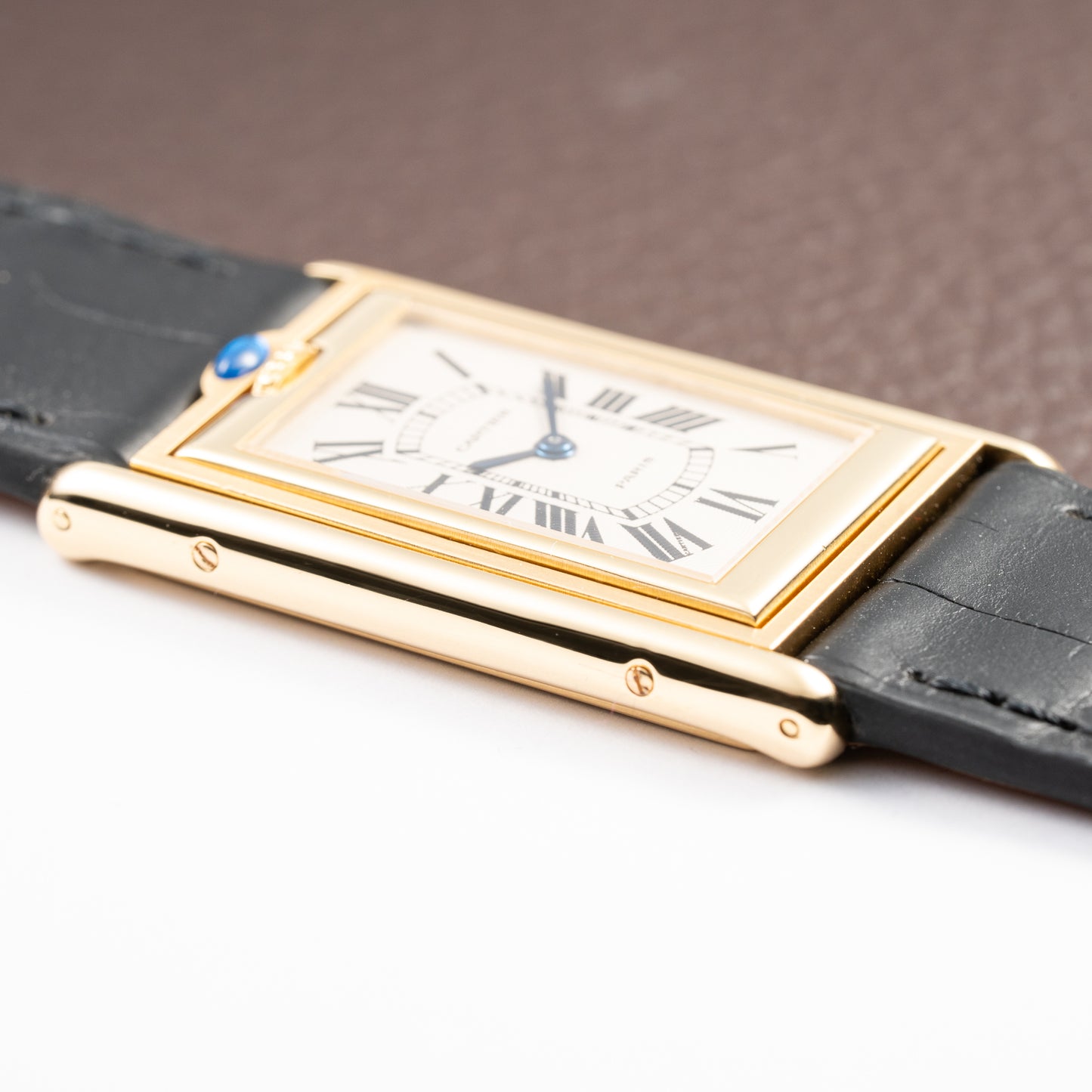 Cartier Tank Basculante 'Paris' Limited Edition of 91 Pieces "Made in France" 18K Yellow Gold Cartier Serviced 2026