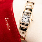 Cartier Tank Française PM 18K Yellow Gold Cartier Service 2026 w/ 2-Year Warranty Ref. 2385 from 2000s