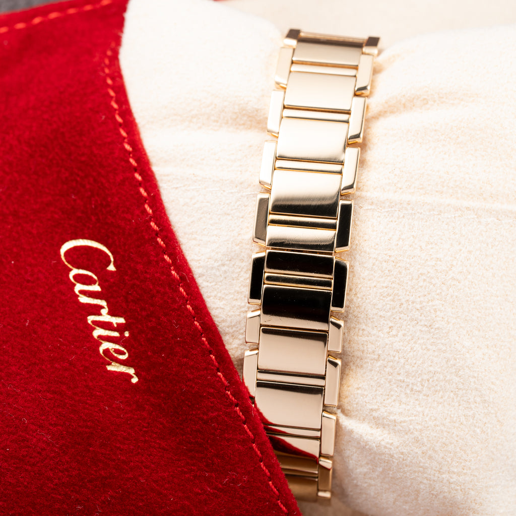 Cartier Tank Française PM 18K Yellow Gold Cartier Service 2026 w/ 2-Year Warranty Ref. 2385 from 2000s