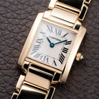 Cartier Tank Française PM 18K Yellow Gold Cartier Service 2026 w/ 2-Year Warranty Ref. 2385 from 2000s