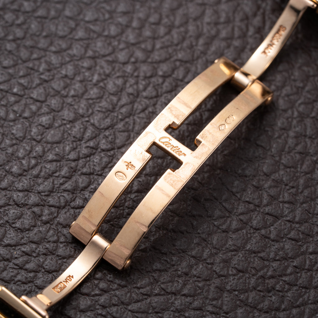 Cartier Tank Française PM 18K Yellow Gold Cartier Service 2026 w/ 2-Year Warranty Ref. 2385 from 2000s
