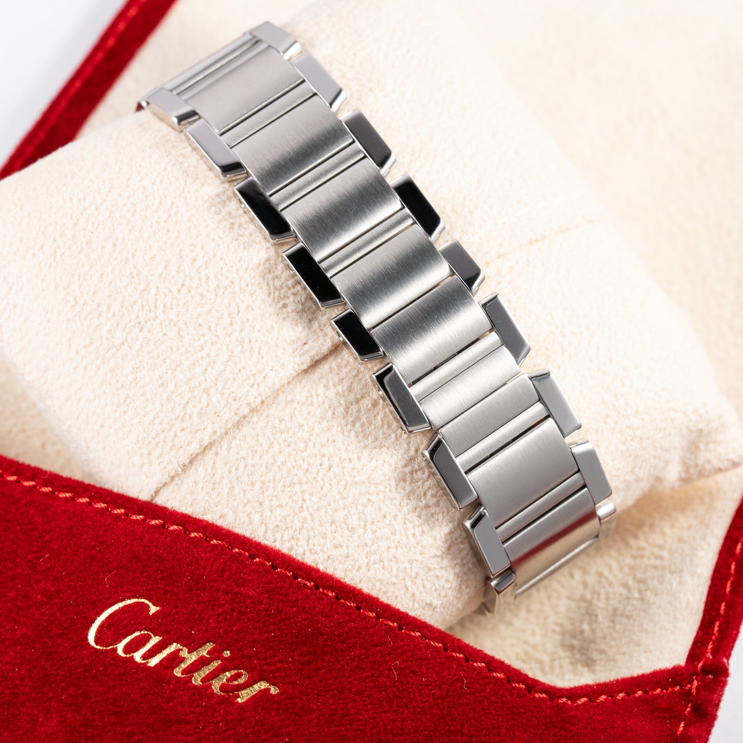 Cartier Tank Française Chronograph Full Cartier Service 2026 GM Ref. 2303 from 2000s