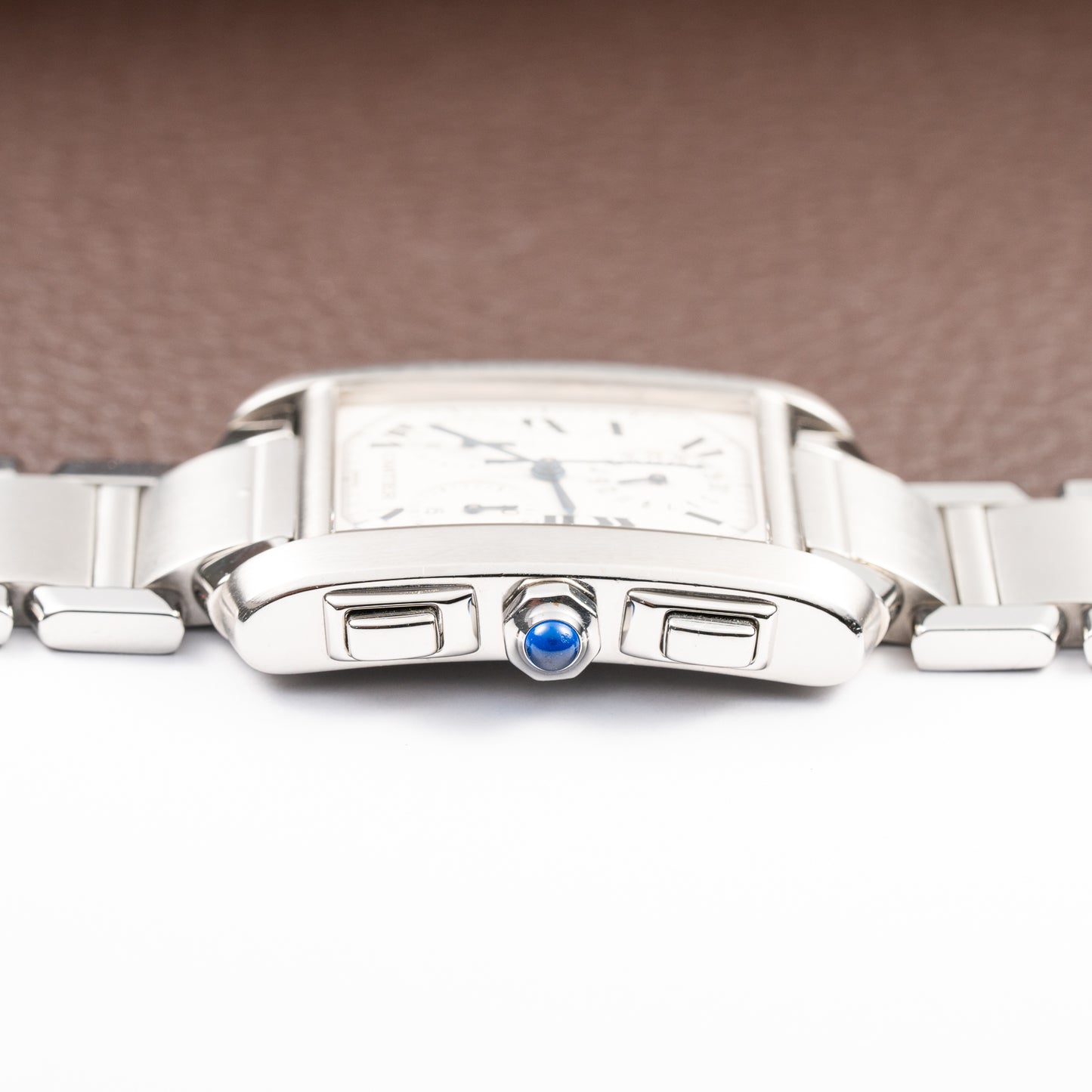 Cartier Tank Française Chronograph Full Cartier Service 2026 GM Ref. 2303 from 2000s