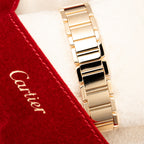 Cartier Tank Française Factory Diamond Set PM 18K Yellow Gold Cartier Service 2026 w/ 2-Year Warranty Ref. 2385 from 2000s