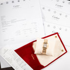Cartier Tank Française Factory Diamond Set PM 18K Yellow Gold Cartier Service 2026 w/ 2-Year Warranty Ref. 2385 from 2000s