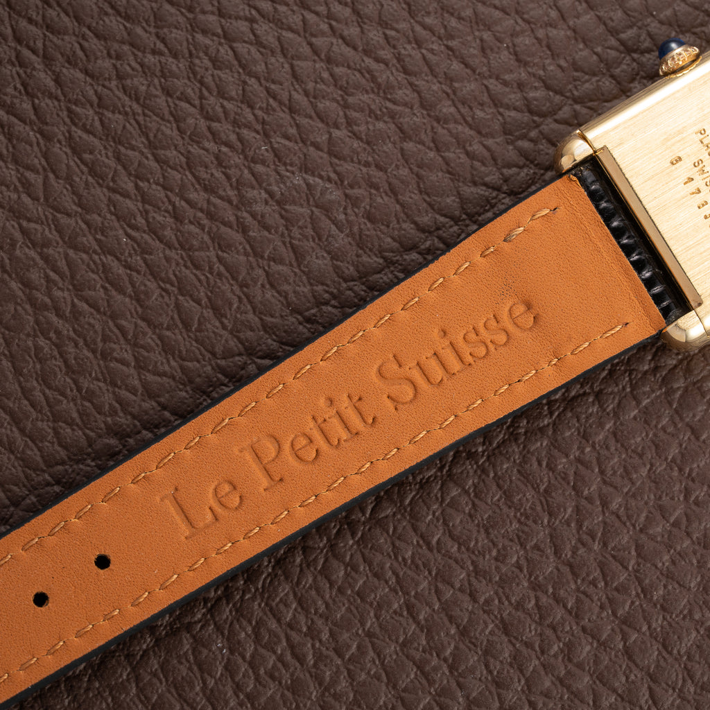 Cartier Tank Must de Lemon Champagne Dial Vermeil GM from 1980s