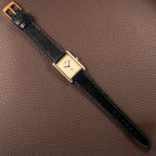 Cartier Tank Must de Lemon Champagne Dial Vermeil GM from 1980s