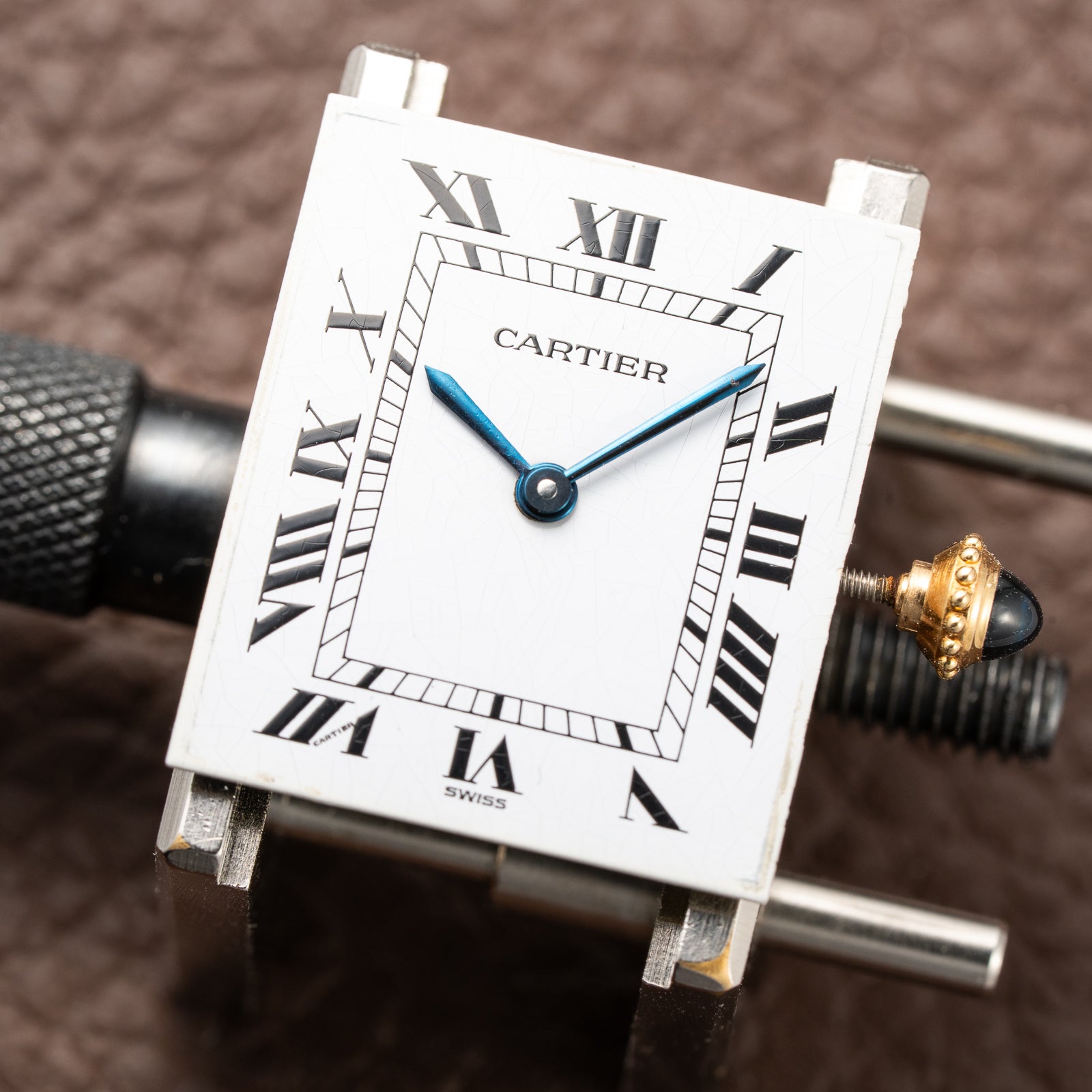 Cartier Tank Louis Swiss Dial 18K Yellow Gold Ref. 78086 from 1970s