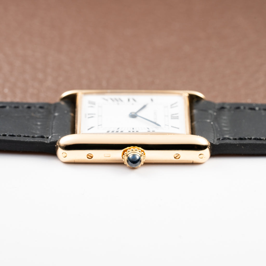 Cartier Tank Louis Swiss Dial 18K Yellow Gold Ref. 78086 from 1970s