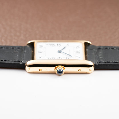 Cartier Tank Louis Swiss Dial 18K Yellow Gold Ref. 78086 from 1970s