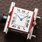 Cartier Tank Louis Factory Diamond Set 18K Yellow Gold Ref 1151 from 1990s