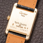 Cartier Tank Louis Factory Diamond Set 18K Yellow Gold Ref 1151 from 1990s
