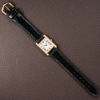 Cartier Tank Louis Factory Diamond Set 18K Yellow Gold Ref 1151 from 1990s