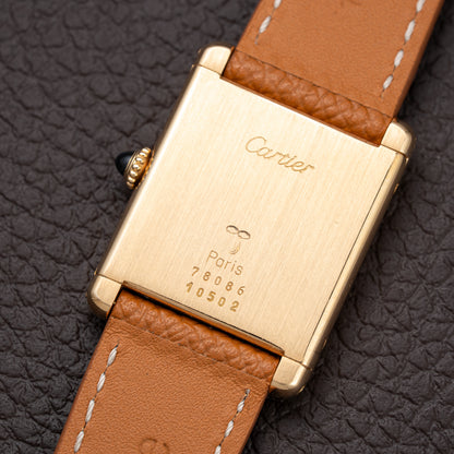 Cartier Tank Louis Paris Dial 18K Ref. 78086 from the 1970s