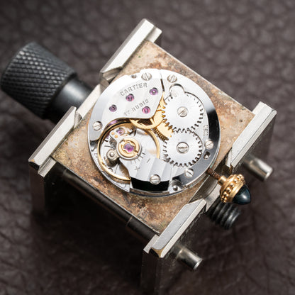 Cartier Tank Louis Paris Dial 18K Yellow Gold GM LM Ref. 78086 from 1970s