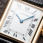 Cartier Tank Louis Paris Dial 18K Yellow Gold GM LM Ref. 78086 from 1970s