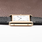 Cartier Tank Louis Paris Dial 18K Yellow Gold GM LM Ref. 78086 from 1970s