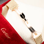 Cartier Tank Louis "Grain de Riz” Beads of Rice bracelet 18k Yellow Gold Ref 81052 from 1980s