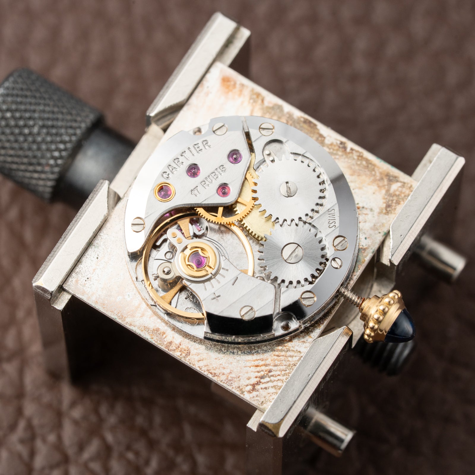 Cartier Tank Louis Paris Dial 18K Ref. 78086 from the 1980s