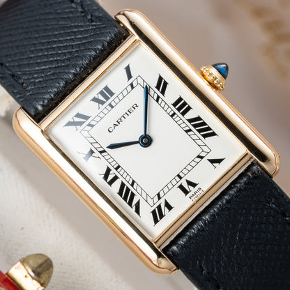 Cartier Tank Louis Paris Dial 18K Ref. 78086 from the 1980s