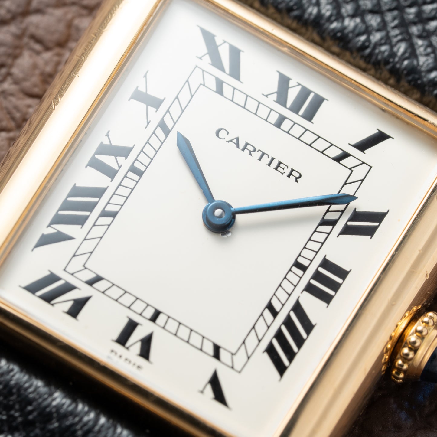 Cartier Tank Louis Paris Dial 18K Ref. 78086 from the 1980s