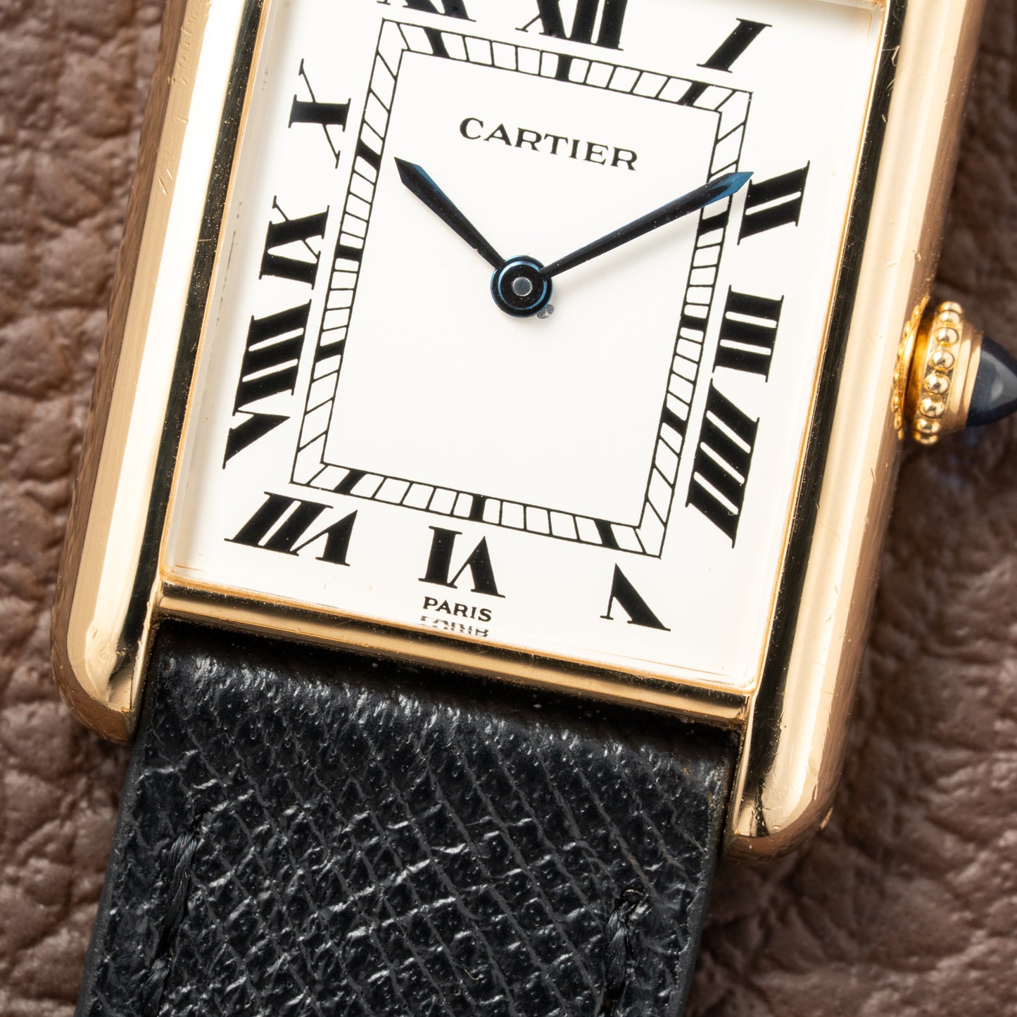 Cartier Tank Louis Paris Dial 18K Ref. 78086 from the 1980s
