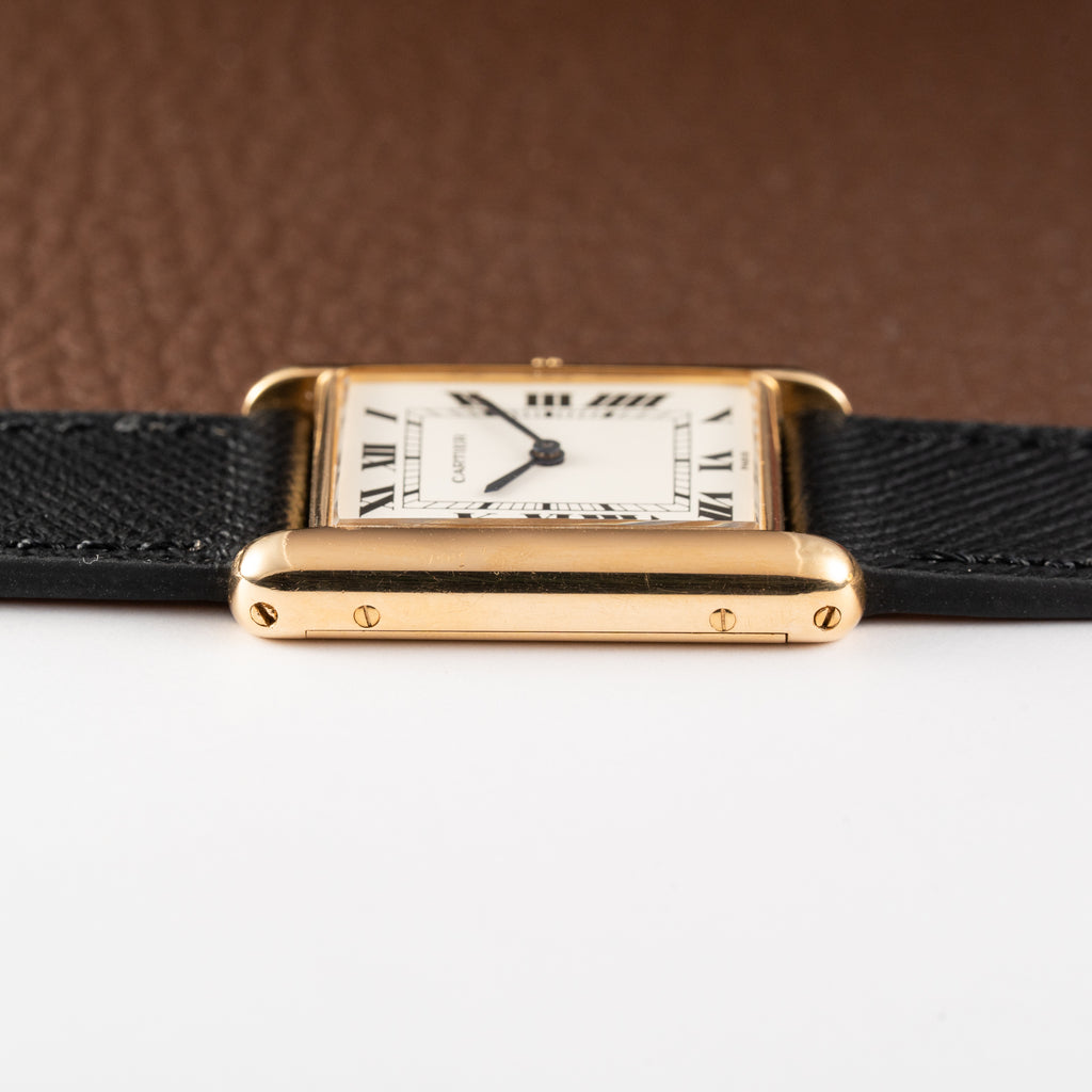 Cartier Tank Louis Paris Dial 18K Ref. 78086 from the 1980s