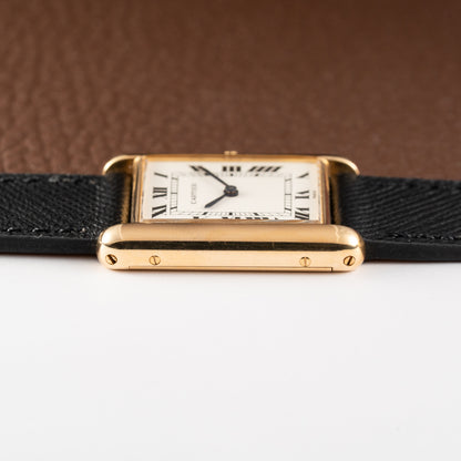 Cartier Tank Louis Paris Dial 18K Ref. 78086 from the 1980s