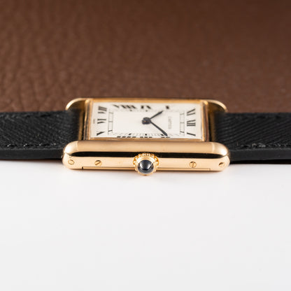 Cartier Tank Louis Paris Dial 18K Ref. 78086 from the 1980s