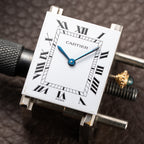 Cartier Tank Louis Paris Dial 18K Yellow Gold GM LM Ref. 78086 from 1970s