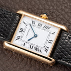 Cartier Tank Louis Paris Dial 18K Yellow Gold GM LM Ref. 78086 from 1970s