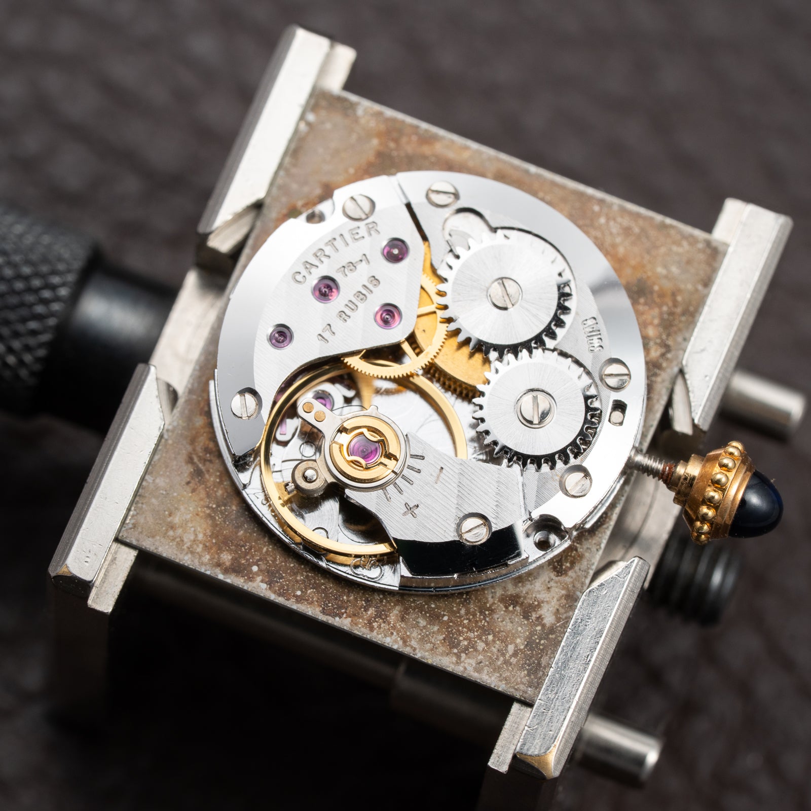 Cartier Tank Louis 'Paris'  18K Yellow Gold GM Ref. 78086 from 1970s