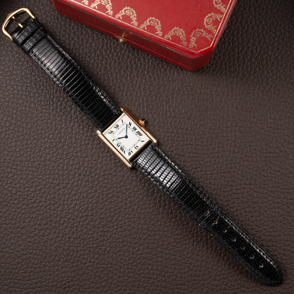 Cartier Tank Louis 'Paris'  18K Yellow Gold GM Ref. 78086 from 1970s