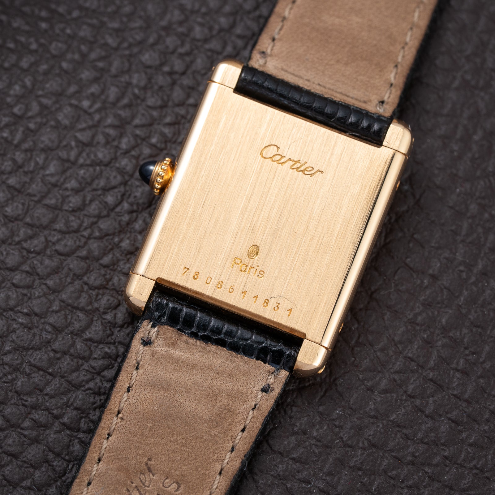 Cartier Tank Louis 'Paris'  18K Yellow Gold GM Ref. 78086 from 1970s
