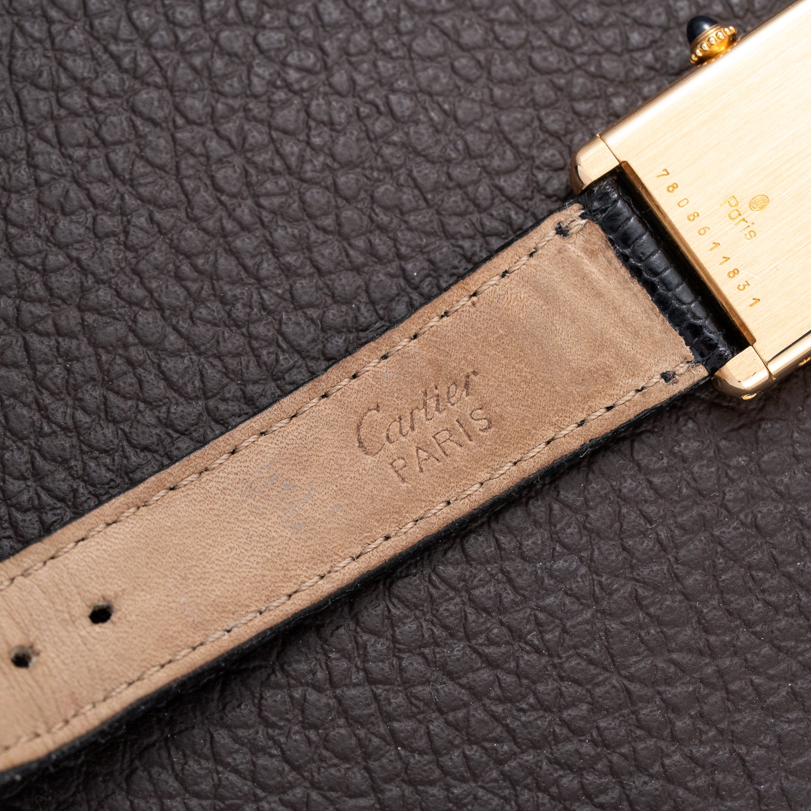 Cartier Tank Louis 'Paris'  18K Yellow Gold GM Ref. 78086 from 1970s