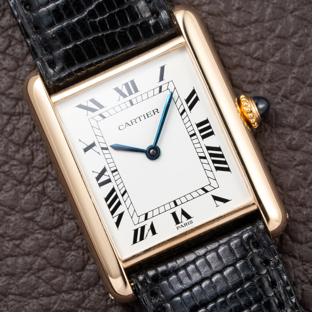 Cartier Tank Louis 'Paris'  18K Yellow Gold GM Ref. 78086 from 1970s